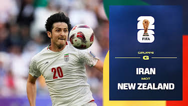 03:00: FIFA Fotball-VM 2026: Iran–New Zealand | NRK 1 | 6/16 2026