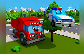Cars Town 2: Big Truck and the Police Car