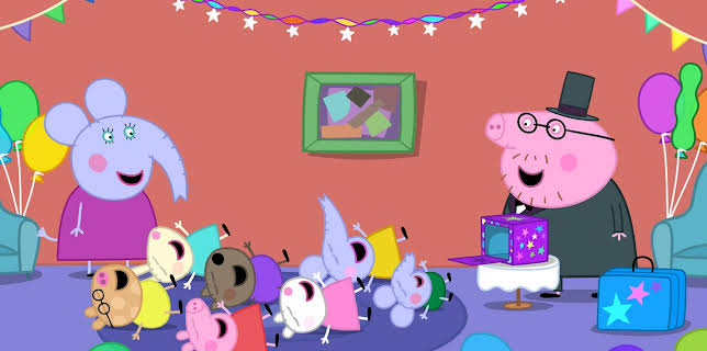 8:50 AM: Peppa Pig (S8 E22) (S8) | Channel 5 | 12/4 2025