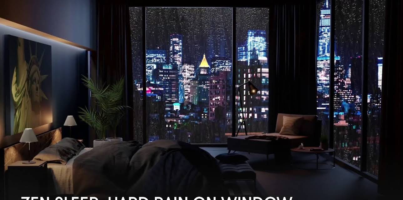 Zen Sleep: Hard Rain on Window (2023)