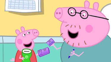 7:45 AM: Peppa Pig (S7 E17) (S7) | Channel 5 | 6/24 2026
