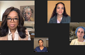 Oprah Talks COVID-19: Emily Fawcett, Xenia Greene & Idara Inokon