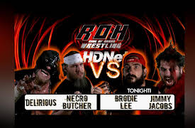 Ring Of Honor Wrestling Season One: Delirious & Necro Butcher vs. Brodie Lee & Jimmy Jacobs
