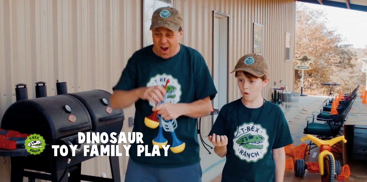 Dinosaur Toy Family Play T-Rex Ranch