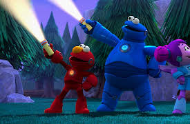 Sesame Street Mecha Builders, Season 1: The Whatsacallit of Treetop Woods/Nat in the Dark!