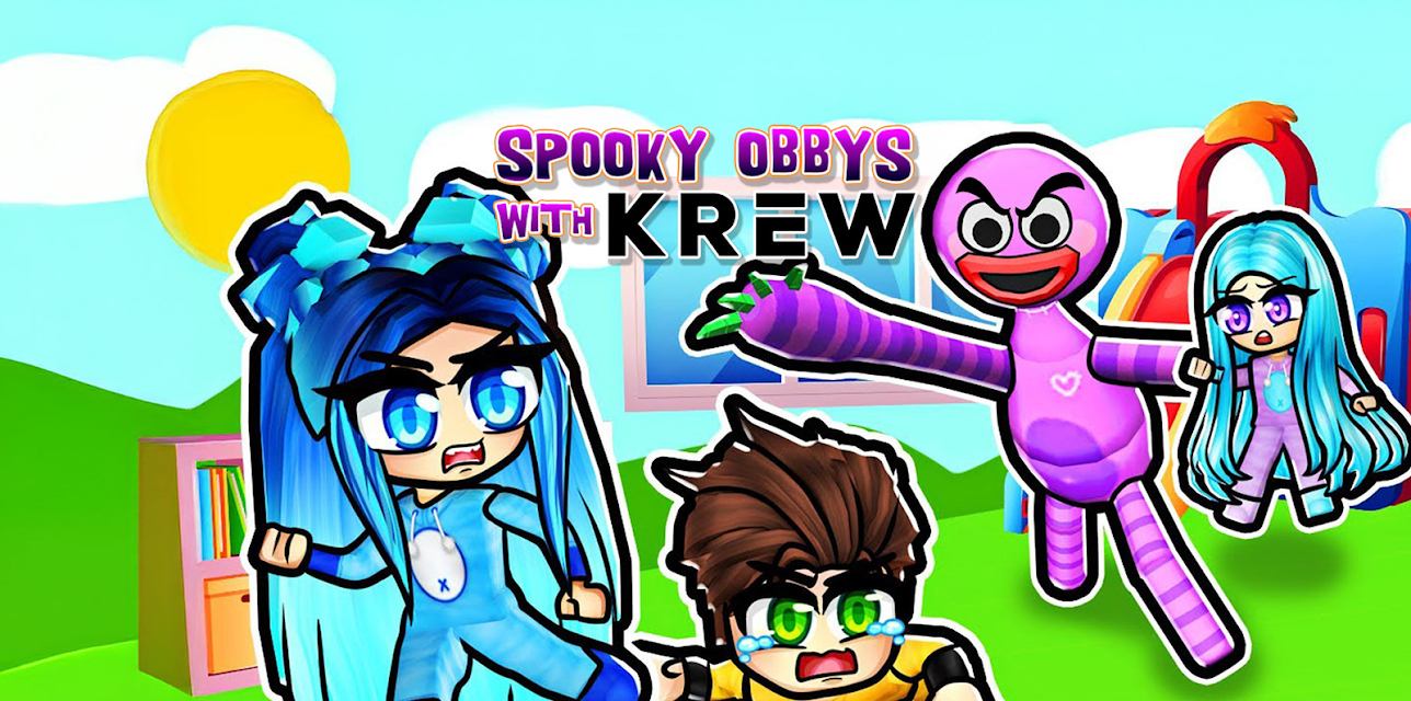 ItsFunneh: Spooky Obbys with KREW