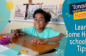Yonas Works from Home!: Homeschool Tips