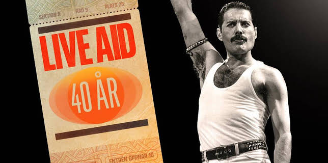 21:00: Live Aid - 40 år | SVT1 | 1/7 2026