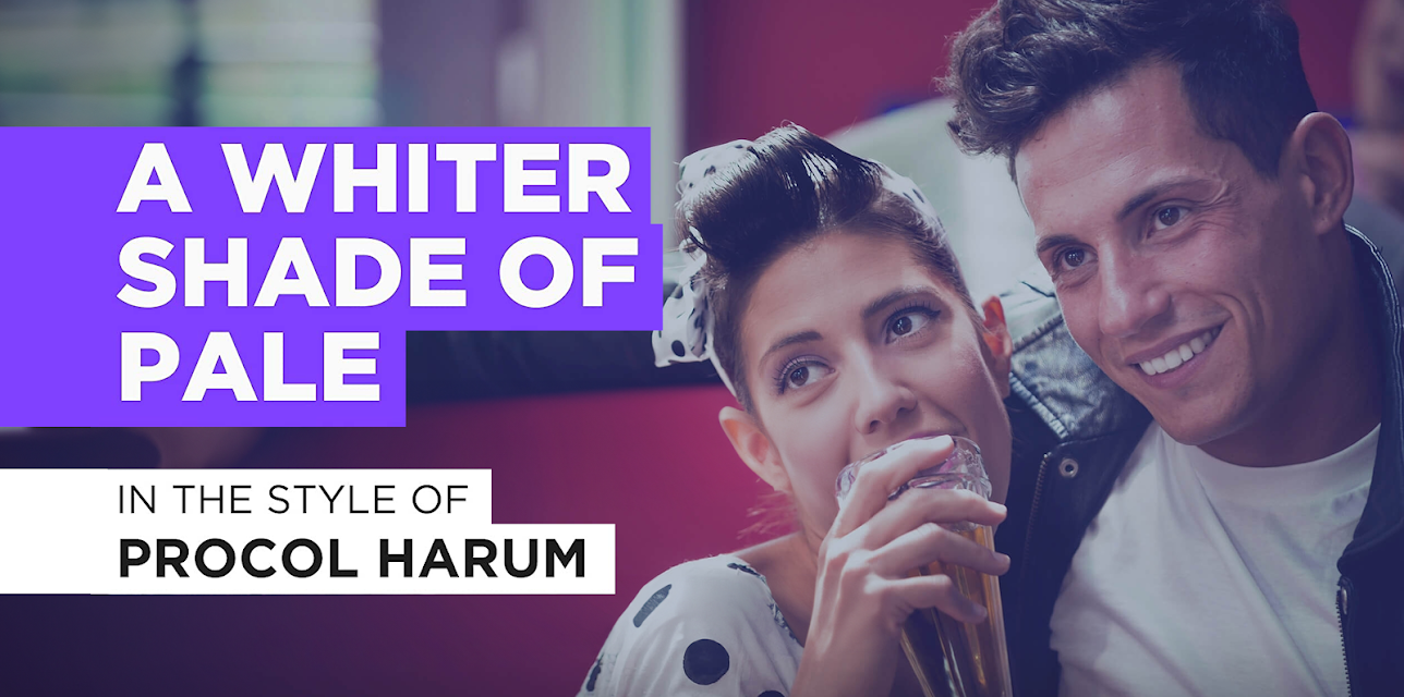 A Whiter Shade Of Pale in the Style of Procol Harum (1967)