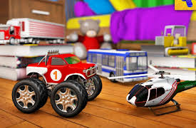 Brain Candy TV: Learning Vehicles Names and Sounds for Kids Part 2 - Trucks, Helicopter and More