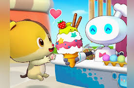 BabyBus Nursery Rhymes & Kids Songs - Yummy Foods: Magical Ice Cream Robot Vending Machine