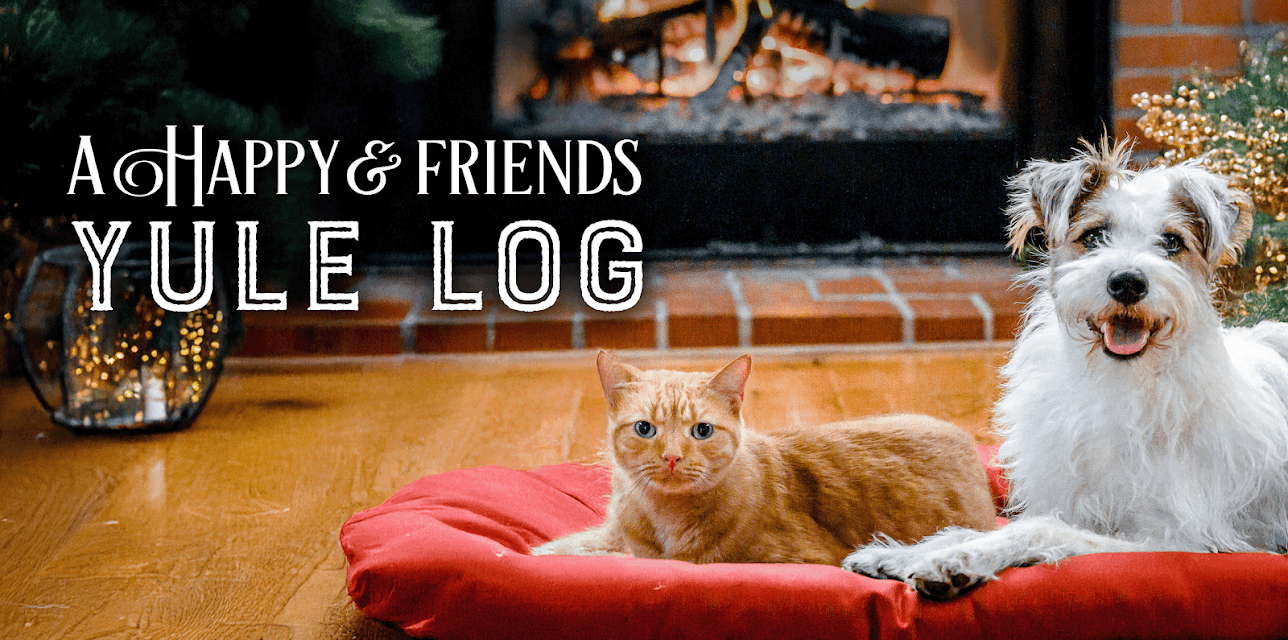 A Happy & Friends Yule Log (2019)
