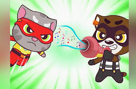 Talking Tom Heroes: Beat the Raccoon