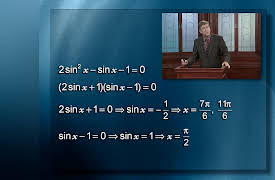 Mathematics Describing the Real World: Precalculus and Trigonometry: Trigonometric Equations