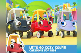 Let's Go Cozy Coupe! - Cartoons for Kids: The Beachtown Airshow