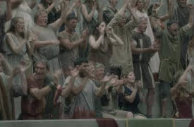 Romarriket: Rom står i lågor