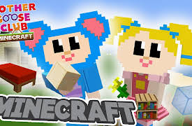Mother Goose Club: Minecraft: Eep And Mary Creative Mode Building (Part 1)