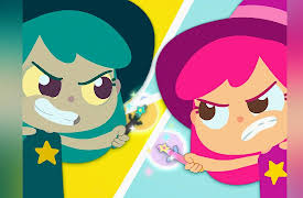 Plum the Super Witch: Magic Mayhem: Plum's Naughty Twin / Double Dragons