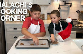 Malachi's Cooking Corner: Day 2- Two Turtle Doves, Pecan Turtle Treats