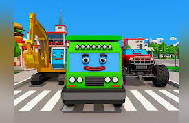 Cars Town - Learn Colors, Numbers and More: Learning colors with the Excavator, the Truck and the Monster Truck,