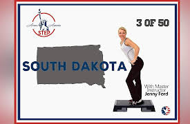 Step Across America and Learn to Step with Jenny Ford full length workouts: South Dakota Mt. Rushmoore 3 of 50