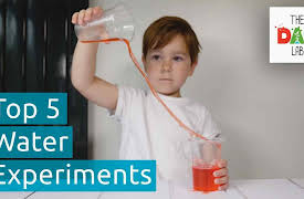 TheDadLab: 5 Amazing Science Tricks with Water To Do At Home | Kids Science