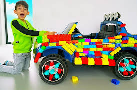 Jason Vlogs: Jason Rides on a Kids’ Toy Race Car!