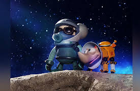 Galaxy Kids: Monkey and Siny: Two Peas in a Pod