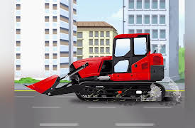 Funny Cars: Red Bulldozer and the Truck