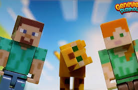 Genevieve's Playhouse: Minecraft Toy Learning