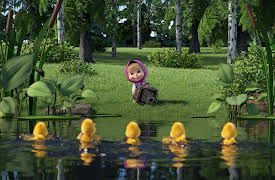 Masha and the Bear: Nursery Rhymes: Five Little Ducks