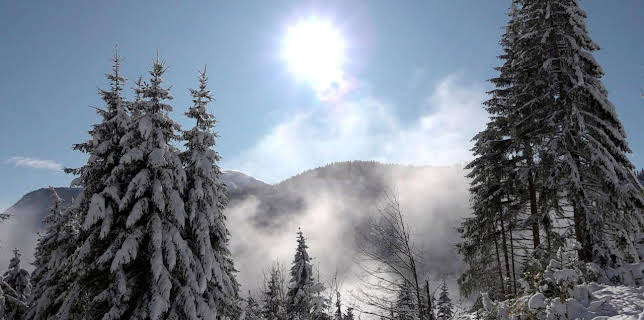Weihnachten in den steirischen Alpen