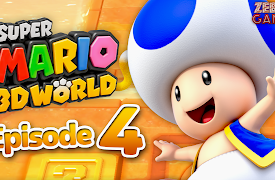 ZebraGamer Plays Super Mario & More: World 4 100%! Toad!