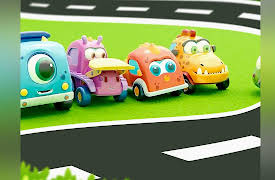 Mocas - Little Monster Cars: Courtyard Race
