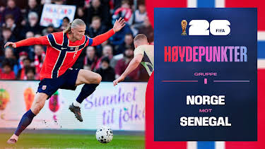 10:20: Fotball-VM 2026 Høydepunkter: Norge–Senegal | NRK 1 | 6/23 2026