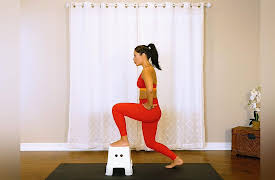 At-Home Workout Hacks for Weight Loss and Toning | Eliz Fitness with Fit Moms: Stool Workout: Cardio and Fat Burn