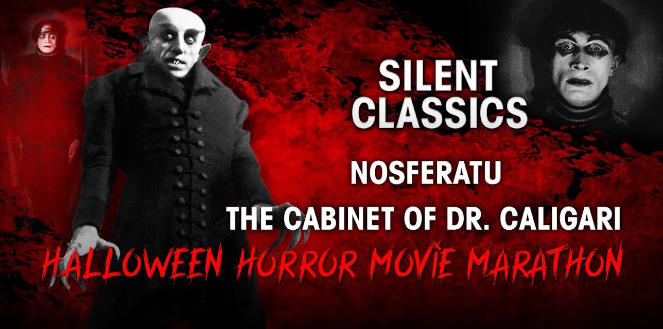 Halloween Horror Movie Marathon: Silent Classics - Nosferatu - The Cabinet of Dr. Caligari (1921)