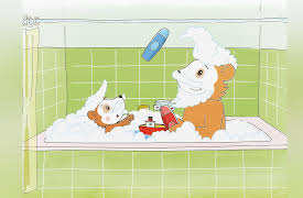 Bobo: Bobo takes a bath