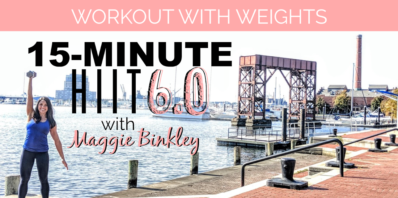 15-Minute HIIT 6.0 Workout (with weights)