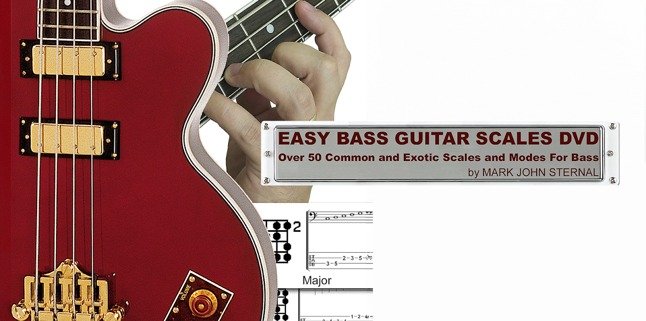 EASY BASS GUITAR SCALES: Over 50 Common and Exotic Scales and Modes For Bass
