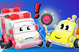 Car City Super: Tom's Garage: The Ambulance Gets a Flat Tire!