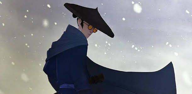 The first poster for 'BLUE EYE SAMURAI' is here.