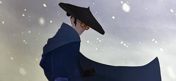 The first poster for 'BLUE EYE SAMURAI' is here.