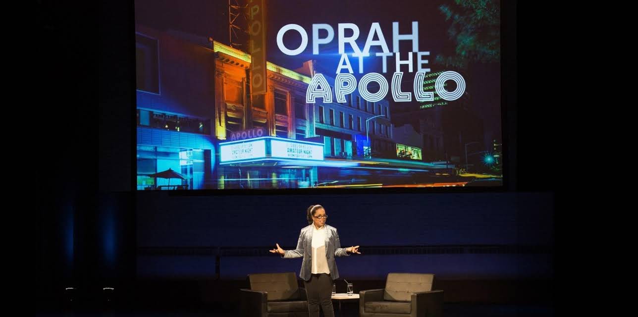 Oprah at the Apollo