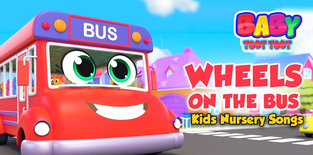 Wheels on the Bus Kids Nursery Songs - Baby Toot Toot