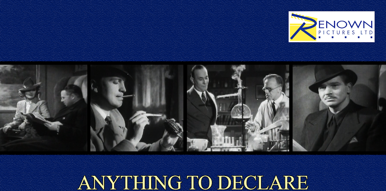 Anything To Declare (1938)