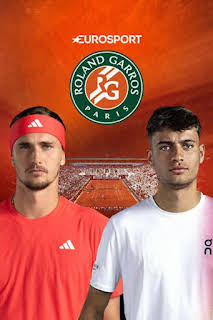14:30: Roland Garros (T2026): Zverev - Cobolli | Discovery Max | 6/7 2026