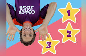 Coach Josh - Kids Fitness: Stretch and Count with Me | Stretching Exercise Video for Toddlers | Coach Josh