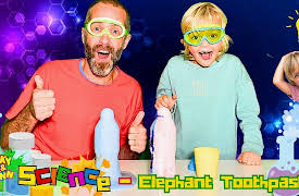 Sky and Finn: Science - How to Make Elephant Toothpaste