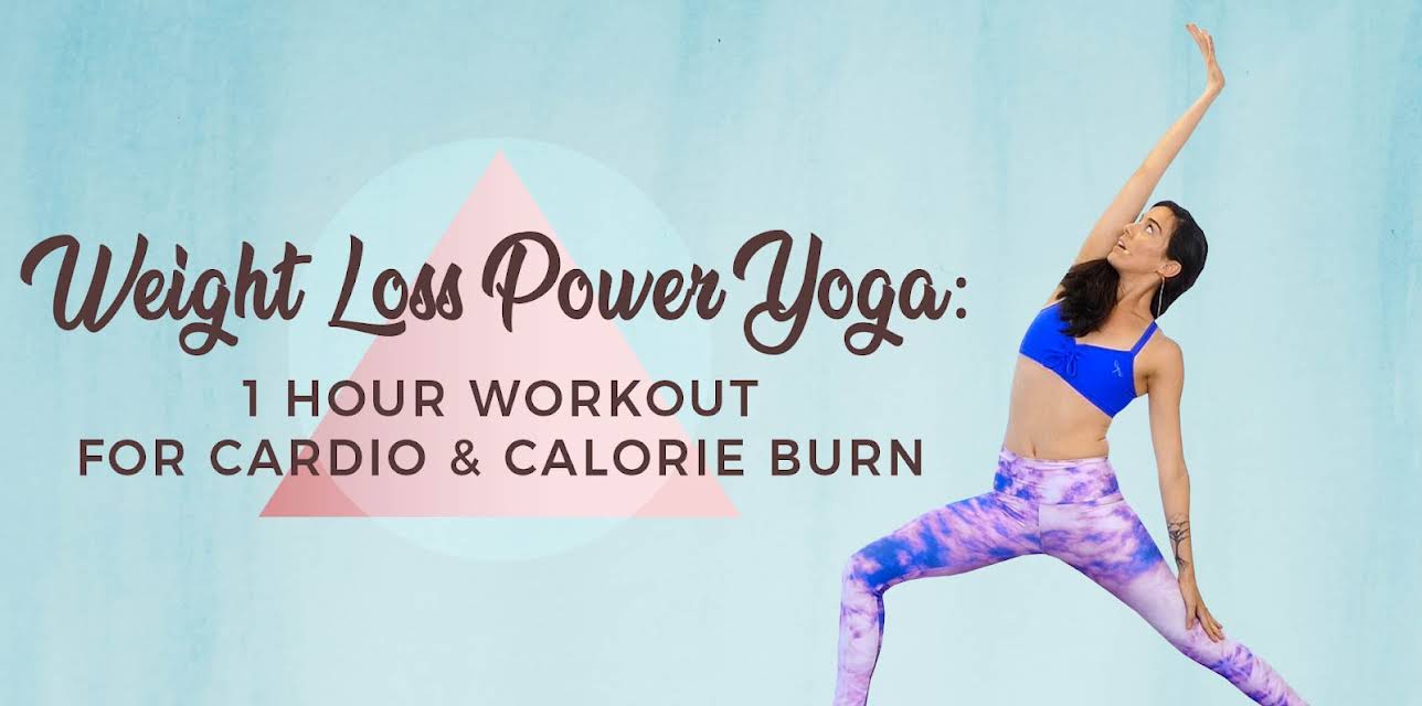 Weight Loss Power Yoga - 1 Hour Workout for Cardio and Calorie Burn with Julia Marie